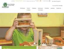 Tablet Screenshot of montessoriivyleague.com